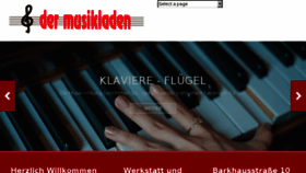 What Musikladen-marl.de website looked like in 2018 (5 years ago)