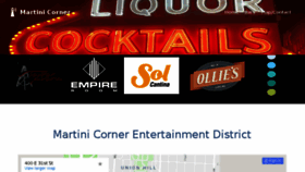 What Martinicorner.com website looked like in 2018 (5 years ago)