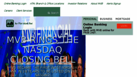 What Mvbbanking.com website looked like in 2018 (5 years ago)