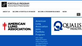 What Mocportfolioprogram.org website looked like in 2018 (5 years ago)