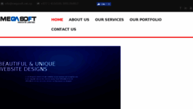 What Megasoft.net.np website looked like in 2018 (5 years ago)