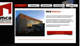 What Mca-materiaux.com website looked like in 2018 (5 years ago)