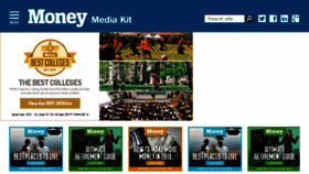 What Moneymediakit.com website looked like in 2018 (5 years ago)