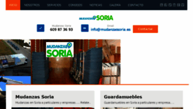 What Mudanzassoria.es website looked like in 2018 (5 years ago)