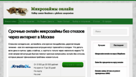 What Mikrozaym2you.ru website looked like in 2018 (5 years ago)