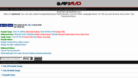 What Mp3madd.com website looked like in 2018 (5 years ago)