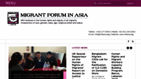 What Mfasia.org website looked like in 2018 (5 years ago)