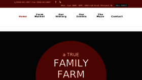 What Muzzarellifarms.com website looked like in 2018 (5 years ago)