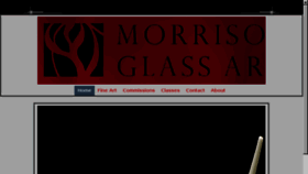 What Morrisonglassart.com website looked like in 2018 (5 years ago)