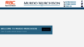 What Murdomurchison.co.uk website looked like in 2018 (5 years ago)