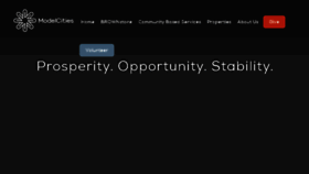 What Modelcities.org website looked like in 2018 (7 years ago)