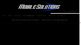 What Mobilesolutions-usa.com website looked like in 2018 (5 years ago)