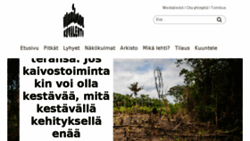 What Maailmankuvalehti.fi website looked like in 2018 (5 years ago)