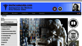 What Medicusbooks.com website looked like in 2018 (5 years ago)