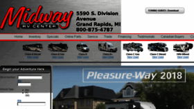 What Midwayrv.com website looked like in 2018 (5 years ago)