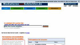 What Mediatorenundschlichter.de website looked like in 2018 (5 years ago)