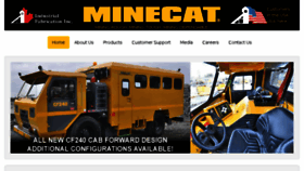 What Minecat.com website looked like in 2018 (5 years ago)