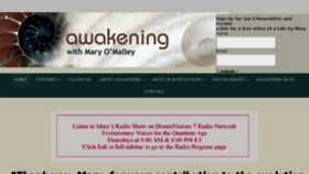 What Maryomalley.com website looked like in 2018 (5 years ago)