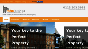 What Mhs-lettings.co.uk website looked like in 2018 (5 years ago)