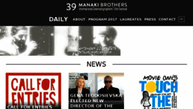 What Manaki.com.mk website looked like in 2018 (5 years ago)