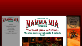 What Mammamiapizzeria.co.uk website looked like in 2018 (5 years ago)