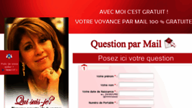 What Ma-voyance-par-mail.com website looked like in 2018 (7 years ago)