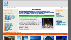 What Moscowhotels.ws website looked like in 2018 (5 years ago)