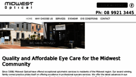 What Midwestoptical.com.au website looked like in 2018 (5 years ago)