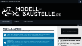 What Modell-baustelle.de website looked like in 2018 (5 years ago)
