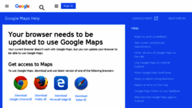 What Maps.google.com.ar website looked like in 2018 (5 years ago)