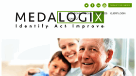 What Medalogix.com website looked like in 2018 (5 years ago)