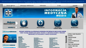 What Medis.info.pl website looked like in 2018 (5 years ago)