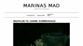 What Marinasmad.com website looked like in 2018 (5 years ago)