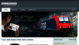 What Mybtfleet.com website looked like in 2018 (5 years ago)