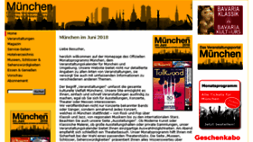 What Monatsprogramm-muenchen.de website looked like in 2018 (5 years ago)