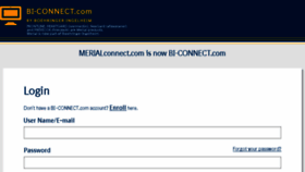 What Merialconnect.com website looked like in 2018 (5 years ago)