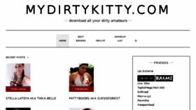 What Mydirtykitty.com website looked like in 2018 (5 years ago)