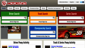 What Motorstats.com website looked like in 2018 (5 years ago)