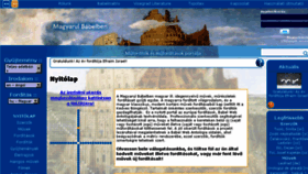 What Magyarulbabelben.net website looked like in 2018 (8 years ago)