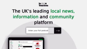 What Mkweb.co.uk website looked like in 2018 (5 years ago)