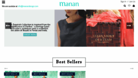 What Manandesign.com website looked like in 2018 (5 years ago)