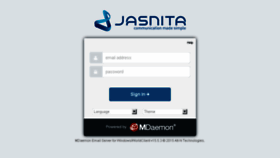 What Mail.jasnita.co.id website looked like in 2018 (5 years ago)
