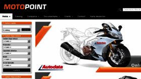 What Motonetro.ro website looked like in 2018 (7 years ago)