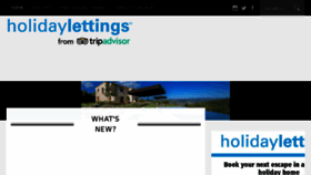 What M.holidaylettings.co.uk website looked like in 2018 (5 years ago)