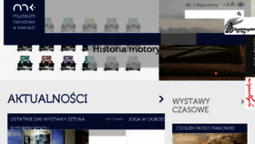 What Mnki.pl website looked like in 2018 (5 years ago)