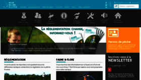 What Maisondelapeche.be website looked like in 2018 (7 years ago)