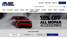 What Moparpartscanada.ca website looked like in 2018 (5 years ago)