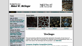 What Mcgregorfineart.com website looked like in 2018 (5 years ago)