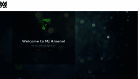 What Mjarsenal.com website looked like in 2018 (5 years ago)