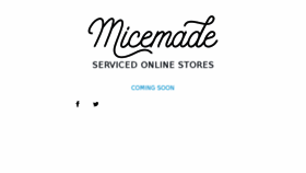 What Micemade.com website looked like in 2018 (5 years ago)